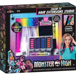 Косметика - Набір Cra-Z-Art Monster High Colour FX Студія нарощування волосся (72234CRA) Косметика - Набір Cra-Z-Art Monster High Colour FX Студія нарощування волосся (72234CRA)
