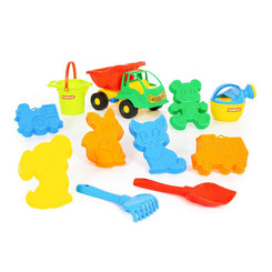 Набори для пісочниці - Набір для пісочниці Polesie Мураха номер 352 у рюкзаку із синім кантом (4740-1) Набори для пісочниці - Набір для пісочниці Polesie Мураха номер 352 у рюкзаку із синім кантом (4740-1)