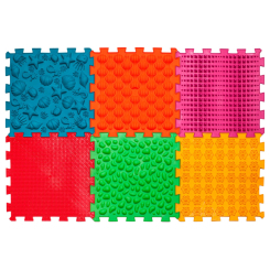 Розвивальні килимки - Масажний килимок Ortek Морський Пазл 6 елементів (4820264130093) Розвивальні килимки - Масажний килимок Ortek Морський Пазл 6 елементів (4820264130093)