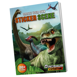 Набори для творчості - Стікербук Moxy Dinosaur expedition (961027) Набори для творчості - Стікербук Moxy Dinosaur expedition (961027)