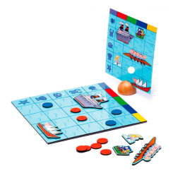 Настільні ігри - Настільна гра тактика DJECO Морський бій (DJ05270) Настільні ігри - Настільна гра тактика DJECO Морський бій (DJ05270)