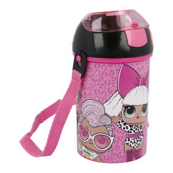 Пляшки для води - Пляшка Stor LOL Surprise Rock on з ремінцем 450 мл пластикова (Stor-16869) Пляшки для води - Пляшка Stor LOL Surprise Rock on з ремінцем 450 мл пластикова (Stor-16869)