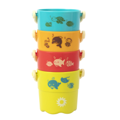 Набори для пісочниці - Ігровий набір Baby Team Відерця 4 штуки (8859) Набори для пісочниці - Ігровий набір Baby Team Відерця 4 штуки (8859)