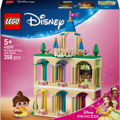 Конструктори LEGO - Конструктор LEGO Disney Princess Мініпринцеси Бель і Тіана з замком (43291) Конструктори LEGO - Конструктор LEGO Disney Princess Мініпринцеси Бель і Тіана з замком (43291)