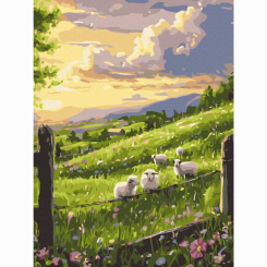 Товари для малювання - Картина за номерами Brushme Весняна галявина 30х40 см (RBS54293) Товари для малювання - Картина за номерами Brushme Весняна галявина 30х40 см (RBS54293)