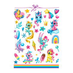 Косметика - Набір тату для тіла Arley Sign Солодкі єдиноріжки (1724) Косметика - Набір тату для тіла Arley Sign Солодкі єдиноріжки (1724)