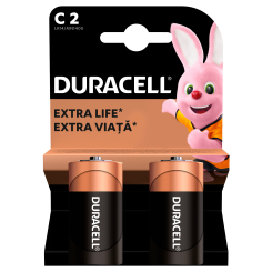 Акумулятори і батарейки - Батарейки алкаліновi Duracell Basic C 1.5V LR14 2 шт (5000394076761) Акумулятори і батарейки - Батарейки алкаліновi Duracell Basic C 1.5V LR14 2 шт (5000394076761)