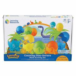 Розвивальні іграшки - Навчальний ігровий набір-сортер Learning Resources Діно-Рахунок (LER1768) Розвивальні іграшки - Навчальний ігровий набір-сортер Learning Resources Діно-Рахунок (LER1768)