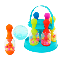 Спортивні активні ігри - Ігровий набір Battat Яскравий боулінг з підставкою блакитний (BX4511Z) Спортивні активні ігри - Ігровий набір Battat Яскравий боулінг з підставкою блакитний (BX4511Z)