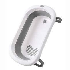 Ванночки, гірки для купання та аксесуари - Ванночка дитяча складна Babyhood Комфорт сірий (BH-326G) Ванночки, гірки для купання та аксесуари - Ванночка дитяча складна Babyhood Комфорт сірий (BH-326G)