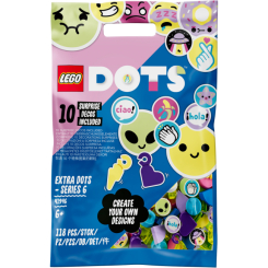 Набори для творчості - Конструктор LEGO DOTS Додаткові елементи DOTS — випуск 6 (41946) Набори для творчості - Конструктор LEGO DOTS Додаткові елементи DOTS — випуск 6 (41946)