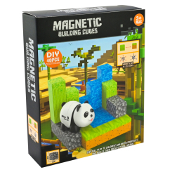 Магнітні конструктори - Магнітний конструктор Країна Іграшок Панда (JM928) Магнітні конструктори - Магнітний конструктор Країна Іграшок Панда (JM928)