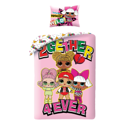 Подушки - Комплект дитячої постільної білизни Halantex LOL 140 x 200 см (LOL-1941BL) Подушки - Комплект дитячої постільної білизни Halantex LOL 140 x 200 см (LOL-1941BL)