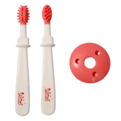 Товари для догляду - Набір щіток для зубів Lindo рожевий 2 шт (8850217800724) Товари для догляду - Набір щіток для зубів Lindo рожевий 2 шт (8850217800724)