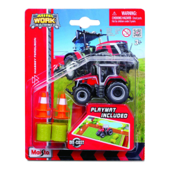 Транспорт і спецтехніка - Ігровий набір Maisto Mini Work Machines Трактор червоний (15592/4) Транспорт і спецтехніка - Ігровий набір Maisto Mini Work Machines Трактор червоний (15592/4)