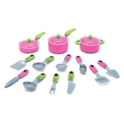 Дитячі кухні та побутова техніка - Кухонний набір 16 предметів (2001359) Дитячі кухні та побутова техніка - Кухонний набір 16 предметів (2001359)