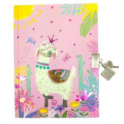 Канцтовари - Блокнот Malevaro Лама принцеса на замочку (W361943) Канцтовари - Блокнот Malevaro Лама принцеса на замочку (W361943)