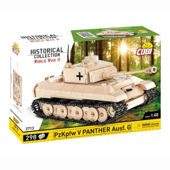 Конструктори з унікальними деталями - Конструктор Cobi Друга Світова Війна Танк Panzer V Пантера 298 деталей (COBI-2713) Конструктори з унікальними деталями - Конструктор Cobi Друга Світова Війна Танк Panzer V Пантера 298 деталей (COBI-2713)