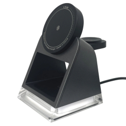 Павербанки - Зарядний пристрій бездротовий Remzona Сrysty 15W (WCH-04BK) Павербанки - Зарядний пристрій бездротовий Remzona Сrysty 15W (WCH-04BK)