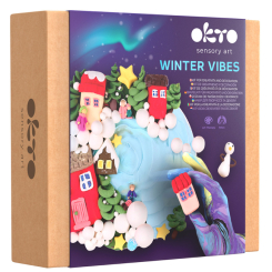 Набори для творчості - Набір для творчості OKTO 3D картина Зимовий настрій (20046) Набори для творчості - Набір для творчості OKTO 3D картина Зимовий настрій (20046)