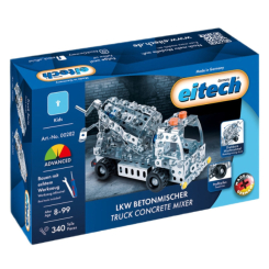 Конструктори з унікальними деталями - Конструктор Eitech Автобетонозмішувач 340 деталей (С282) Конструктори з унікальними деталями - Конструктор Eitech Автобетонозмішувач 340 деталей (С282)