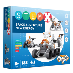 Конструктори з унікальними деталями - Конструктор StemX Космічна пригода 4 в 1 (73049) Конструктори з унікальними деталями - Конструктор StemX Космічна пригода 4 в 1 (73049)