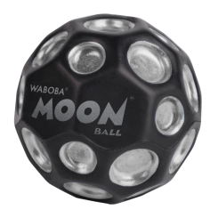 Спортивні активні ігри - М'яч-стрибун Waboba Moon ball Nether чорний з срібним (322C99_A/2) Спортивні активні ігри - М'яч-стрибун Waboba Moon ball Nether чорний з срібним (322C99_A/2)