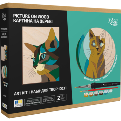 Набори для творчості - Набір для випалювання Rosa Start Cats (N000154) Набори для творчості - Набір для випалювання Rosa Start Cats (N000154)