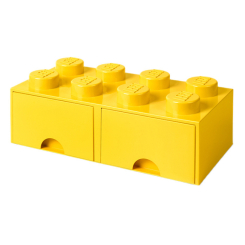 Бокси для іграшок - Висувний ящик для зберігання LEGO Lifestyle Цеглинка 8 жовтий (40061732) Бокси для іграшок - Висувний ящик для зберігання LEGO Lifestyle Цеглинка 8 жовтий (40061732)