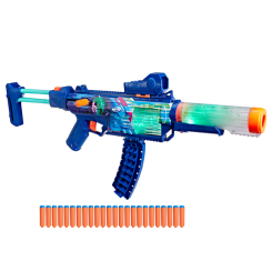 Помпова зброя - Бластер Nerf Loadout CyberLight Ghost (G1824) Помпова зброя - Бластер Nerf Loadout CyberLight Ghost (G1824)