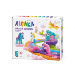 Набори для ліплення - Набір пластиліну Ліпака Райдужні єдинороги (15028-UA01) Набори для ліплення - Набір пластиліну Ліпака Райдужні єдинороги (15028-UA01)
