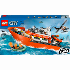 Конструктори LEGO - Конструктор LEGO City Рятувальний катер і гелікоптер берегової охорони (60504) Конструктори LEGO - Конструктор LEGO City Рятувальний катер і гелікоптер берегової охорони (60504)