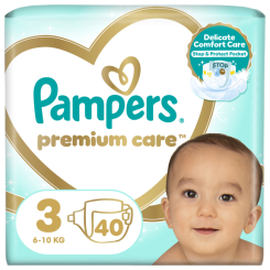 Підгузки - Підгузки Pampers Premium care Midi 40 шт (8001090379337) Підгузки - Підгузки Pampers Premium care Midi 40 шт (8001090379337)