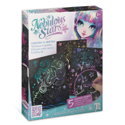 Товари для малювання - Набір для творчості Nebulous star Гратаж Зоряні гравюри S2 (11028) Товари для малювання - Набір для творчості Nebulous star Гратаж Зоряні гравюри S2 (11028)