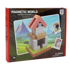 Магнітні конструктори - Магнітний конструктор Країна Іграшок 129 деталей (Z020A) Магнітні конструктори - Магнітний конструктор Країна Іграшок 129 деталей (Z020A)