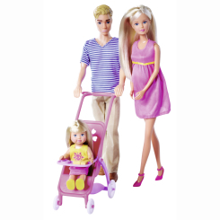 Ляльки - Ігровий набір Steffi & Evi Love Штеффі Щаслива родина (5733673) Ляльки - Ігровий набір Steffi & Evi Love Штеффі Щаслива родина (5733673)