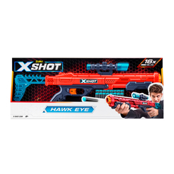 Помпова зброя - Бластер X-Shot Red Excel Hawk Eye (36435R) Помпова зброя - Бластер X-Shot Red Excel Hawk Eye (36435R)
