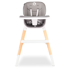 Стільчики для годування - Стільчик для годування Lionelo Mona 4 в 1 сірий (5902581659125) Стільчики для годування - Стільчик для годування Lionelo Mona 4 в 1 сірий (5902581659125)
