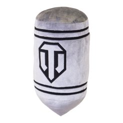 Подушки - Подушка Wargaming World of tanks Танковий снаряд сіро-чорний (WG043329) Подушки - Подушка Wargaming World of tanks Танковий снаряд сіро-чорний (WG043329)