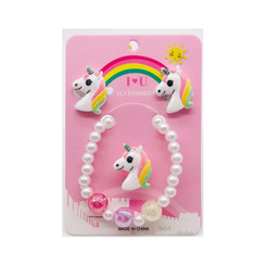 Біжутерія та аксесуари - Набір прикрас Qunxing Райдужний єдиноріг (R3-5) Біжутерія та аксесуари - Набір прикрас Qunxing Райдужний єдиноріг (R3-5)