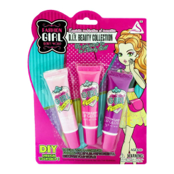 Косметика - Набір блисків для губ Qunxing Модна дівчинка Колекція краси 3 предмети (J-5) Косметика - Набір блисків для губ Qunxing Модна дівчинка Колекція краси 3 предмети (J-5)