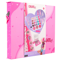 Косметика - Набір дитячої косметики Create It! Б'юті кейс (884516) Косметика - Набір дитячої косметики Create It! Б'юті кейс (884516)