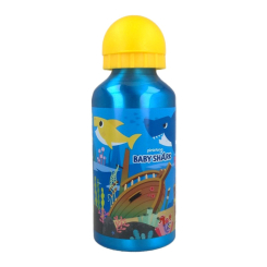 Пляшки для води - Пляшка для води Stor Baby Shark 400 мл алюмінієва (Stor-13534) Пляшки для води - Пляшка для води Stor Baby Shark 400 мл алюмінієва (Stor-13534)