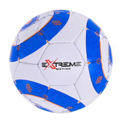 Спортивні активні ігри - М'яч футбольний Extreme motion №5 білий з синім (FP098/1) Спортивні активні ігри - М'яч футбольний Extreme motion №5 білий з синім (FP098/1)