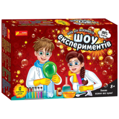 Наукові ігри, фокуси та досліди - Набір Ranok Creative Шоу експериментів (12114151У) Наукові ігри, фокуси та досліди - Набір Ranok Creative Шоу експериментів (12114151У)