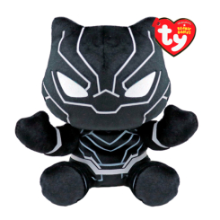 Персонажі мультфільмів - М’яка іграшка TY Marvel Чорна пантера 15 см (44000) Персонажі мультфільмів - М’яка іграшка TY Marvel Чорна пантера 15 см (44000)