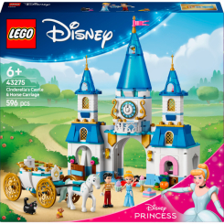 Конструктори LEGO - Конструктор LEGO Disney Princess Замок Попелюшки й карета (43275) Конструктори LEGO - Конструктор LEGO Disney Princess Замок Попелюшки й карета (43275)