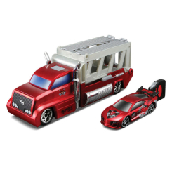 Транспорт і спецтехніка - Ігровий набір Maisto Burnin Key Car Launcher Hauler (15102) Транспорт і спецтехніка - Ігровий набір Maisto Burnin Key Car Launcher Hauler (15102)