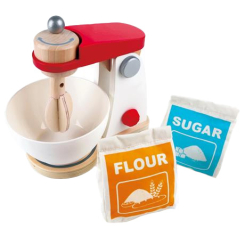 Дитячі кухні та побутова техніка - Ігровий набір Hape Міксер (E3147) Дитячі кухні та побутова техніка - Ігровий набір Hape Міксер (E3147)