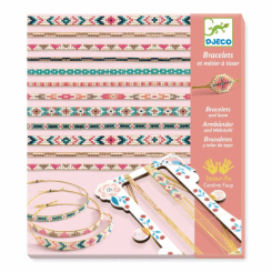 Набори для творчості - Набір для плетіння DJECO Яскраві браслети (DJ09838) Набори для творчості - Набір для плетіння DJECO Яскраві браслети (DJ09838)